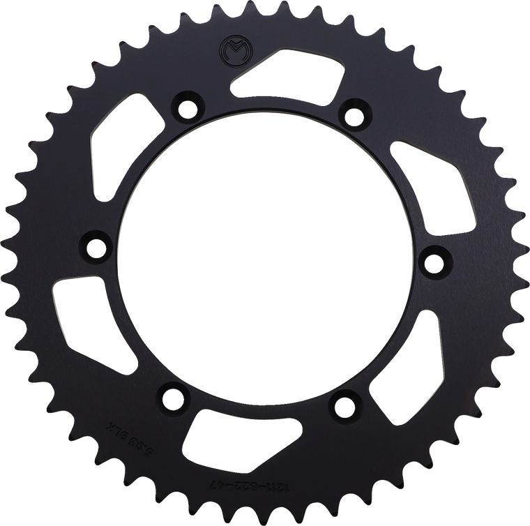 Moose Racing - Rear Sprocket - 47 Tooth - Rear Aluminum Sprocket - 1211-822-47-10