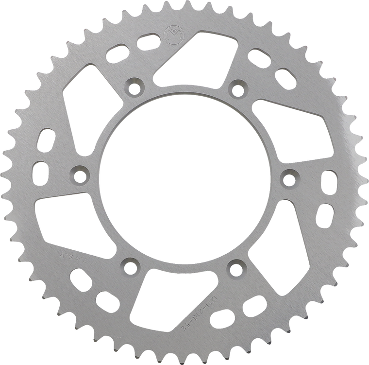 Moose Racing - Rear Sprocket - 52 Tooth - Honda - Rear Aluminum Sprocket - 1211-210-52-11