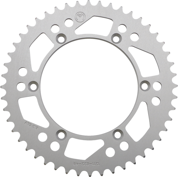 Moose Racing - Rear Sprocket - 48 Tooth - Beta/Gas Gas/Sherco/Suzuki - Rear Aluminum Sprocket - 1211-822-48-11