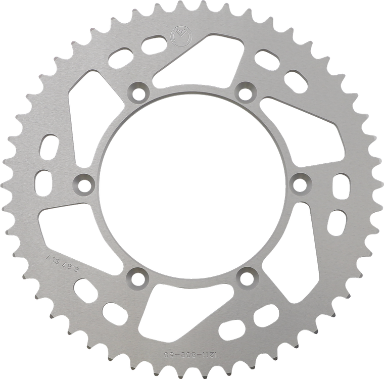 Moose Racing - Rear Sprocket - 50 Tooth - Kawasaki/Suzuki - Rear Aluminum Sprocket - 1211-808-50-11