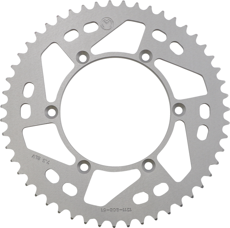 Moose Racing - Rear Sprocket - 51 Tooth - Kawasaki/Suzuki - Rear Aluminum Sprocket - 1211-808-51-11