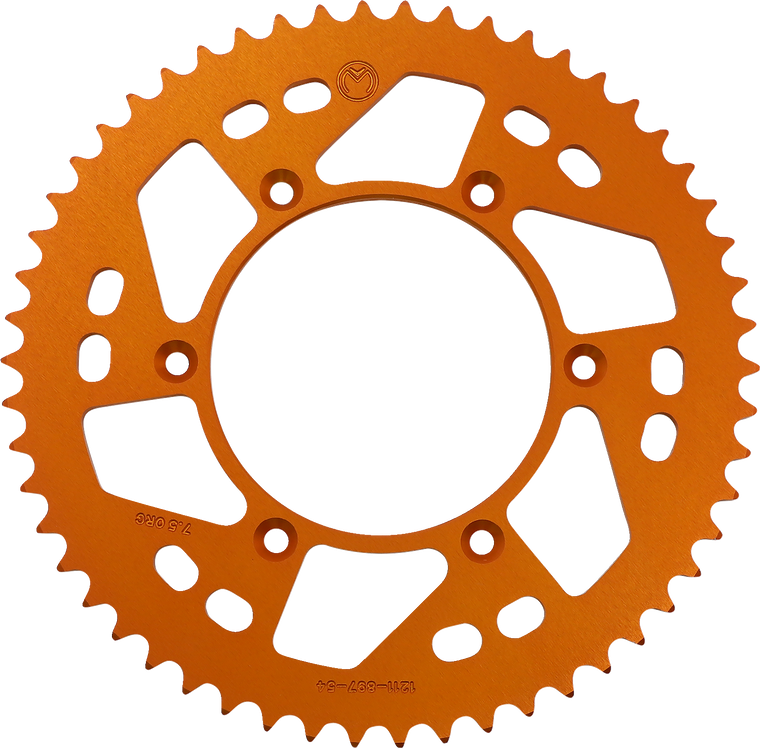 Moose Racing - Rear Sprocket - 54 Tooth - Husaberg/Husqvarna/KTM - Rear Aluminum Sprocket - 1211-897-54-14 Moose Racing - Rear Sprocket - 54 Tooth - Husaberg/Husqvarna/KTM - Rear Aluminum Sprocket - 1211-897-54-14