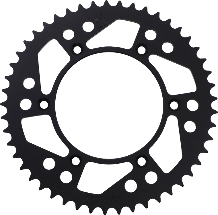Moose Racing - Rear Sprocket - 49 Tooth - Rear Aluminum Sprocket - 1211-BET-49-10