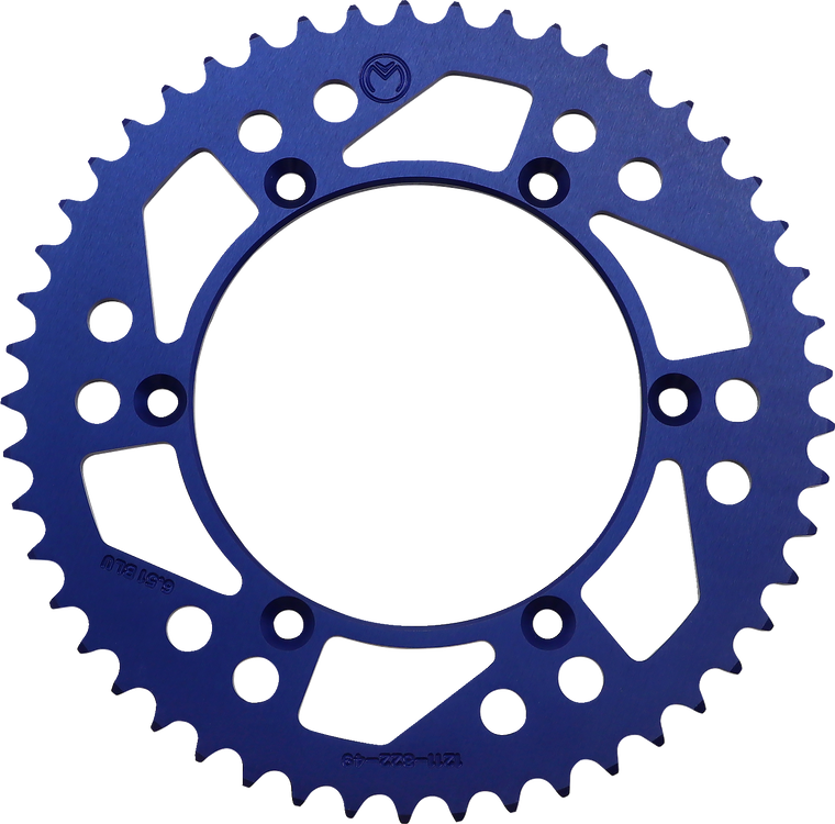 Moose Racing - Rear Sprocket - 49 Tooth - Beta/Gas Gas/Sherco/Suzuki - Rear Aluminum Sprocket - 1211-822-49-12
