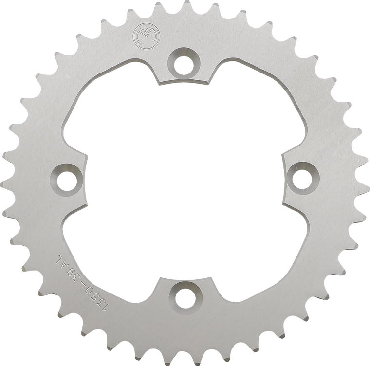 Moose Racing - Rear Aluminum Sprocket - 39 Tooth - Honda - Aluminum Rear Sprocket ATV - 1350-39AL