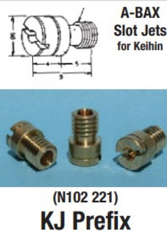Ebc - Keihin Slot Jets Pkts Of 4 - KJ127.5-4