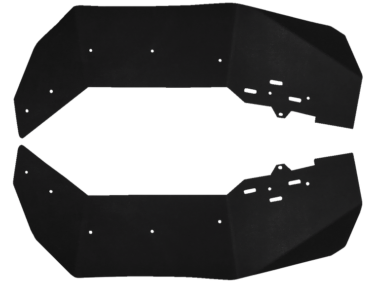 Moose Utility - Fender Flares - Polaris - Fender Flares - 44-4200A