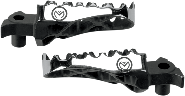 Moose Racing - Hybrid Footpegs - 1/2" Offset - Gas Gas/Yamaha - Hybrid Footpegs - STYZ-5B