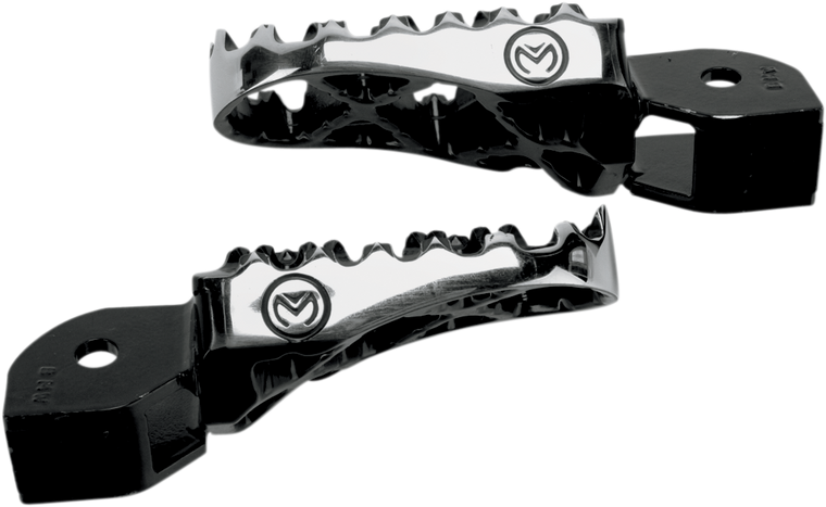 Moose Racing - Hybrid Footpegs - 1/2" Offset -  BMW - Hybrid Footpegs - STBMW-B