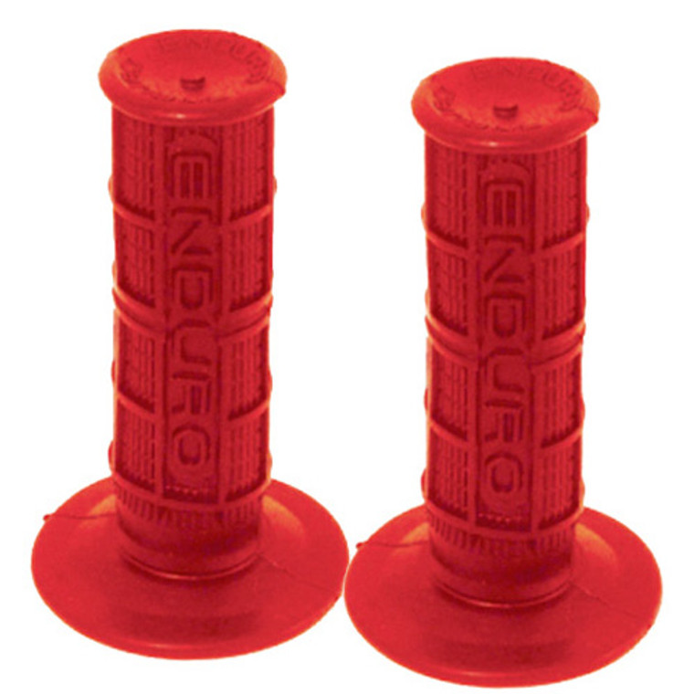 Emgo - Enduro Style Grips Red - 42-24624