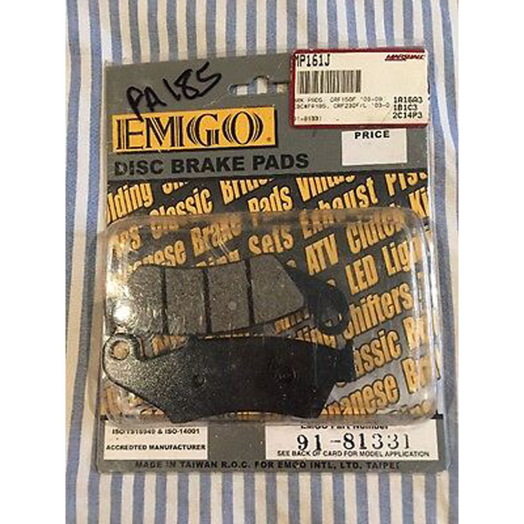 Emgo - Emgo Disc Brake Pad Kawasaki/honda/suzuki/yamaha - 91-81331
