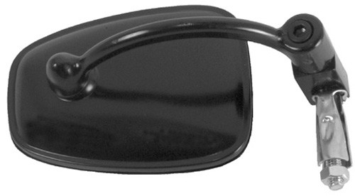 Emgo - Emgo Polaris Atv Handlebar End Mount Mirror - Black - 20-34010