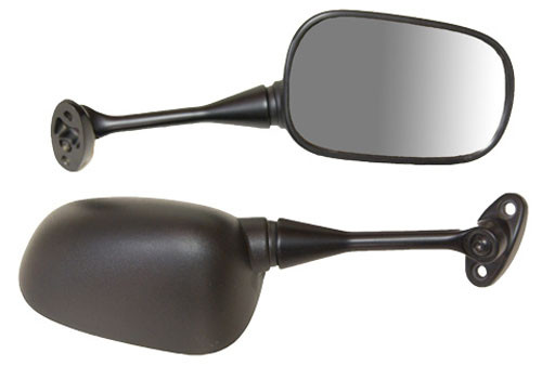 Emgo - Mirror Right Black Honda 88110-mee-003 - 20-35221