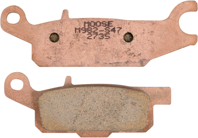 Moose Utility - XCR Brake Pads - Rear/Right - YFM/Raptor - XCR Sintered Brake Pads - M982-S47