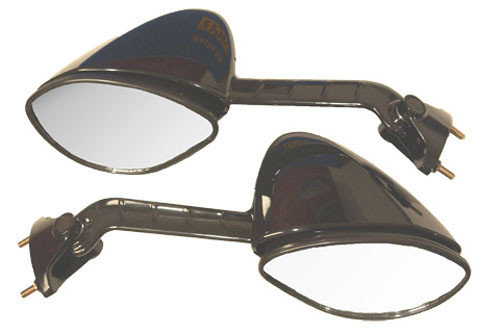 Emgo - Mirror Left Black Kawasaki 56001-0049 - 20-43042