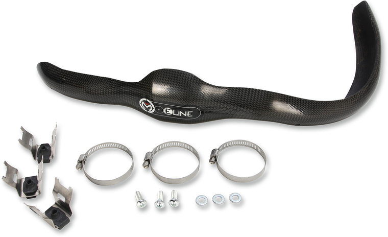 Moose Racing - Pipe Guard - Mega Bomb - E Line 4-Stroke Pipe Guard - MMB35016