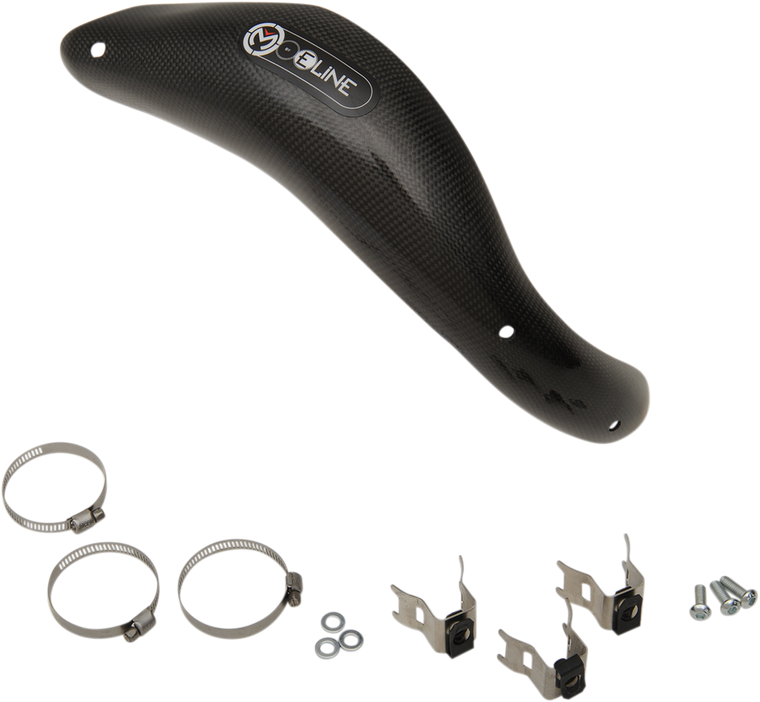 Moose Racing - Pipe Guard - Stock - E Line 4-Stroke Pipe Guard - MPG45015F
