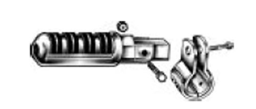 Emgo - Foot Rest Buf 1 1/4" Clamp - 50-70134