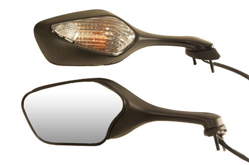 Emgo - Mirror Left Black Honda 88120-mfl-000 - 20-35262