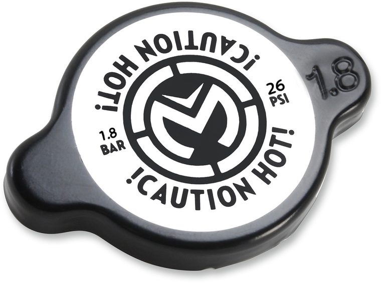 Moose Racing - High Pressure Radiator Cap - Black - 1.8 bar - High Pressure Radiator Cap - 212-1801 Moose Racing - High Pressure Radiator Cap - Black - 1.8 bar - High Pressure Radiator Cap - 212-1801