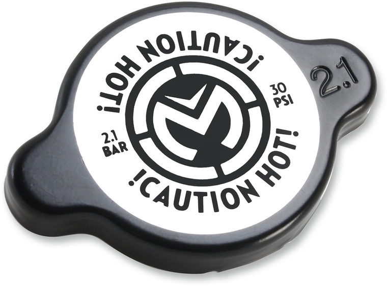 Moose Racing - High Pressure Radiator Cap - Black - 2.1 bar - High Pressure Radiator Cap - 212-2100