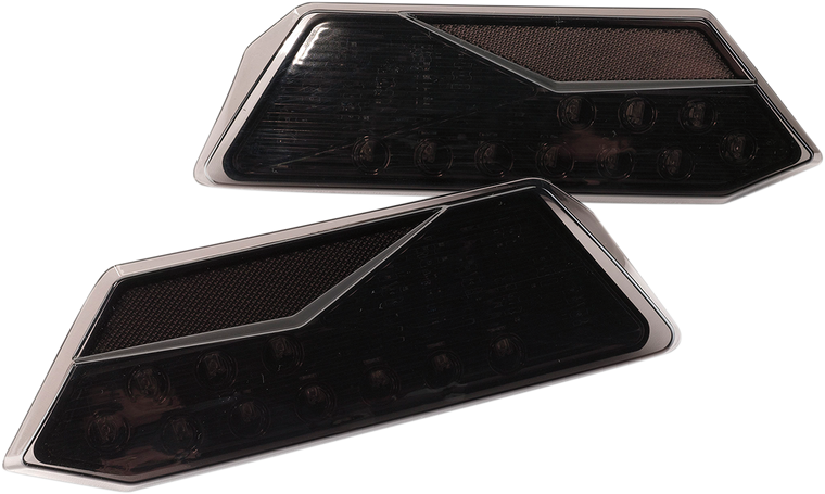 Moose Utility - LED Tail Lights - RZR1000 - Black - LED Tail Lights - 100-2360-PU