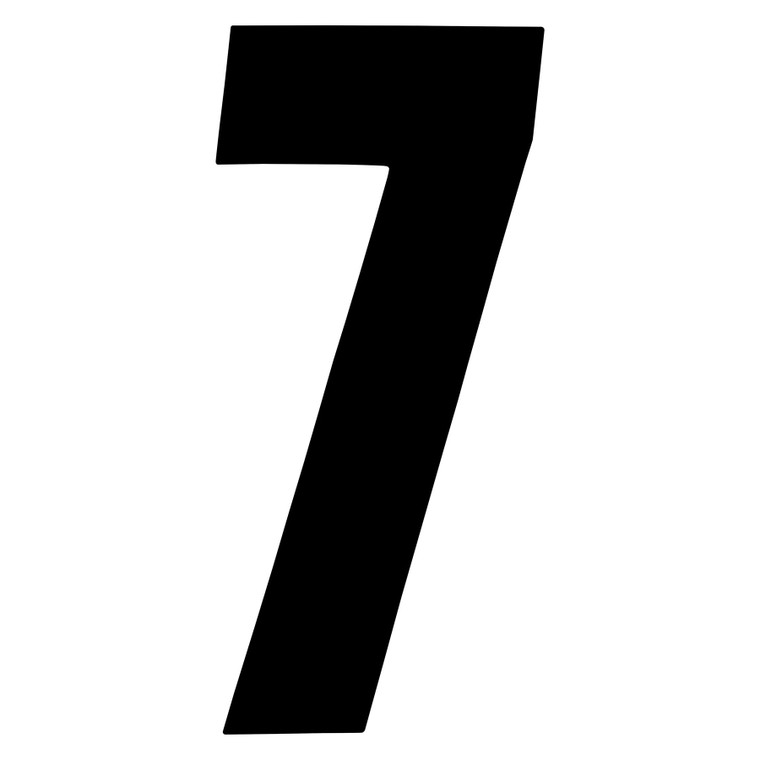 Factory Effex - Fx 2015 Numbers Standard 6" Black 7 - 933959