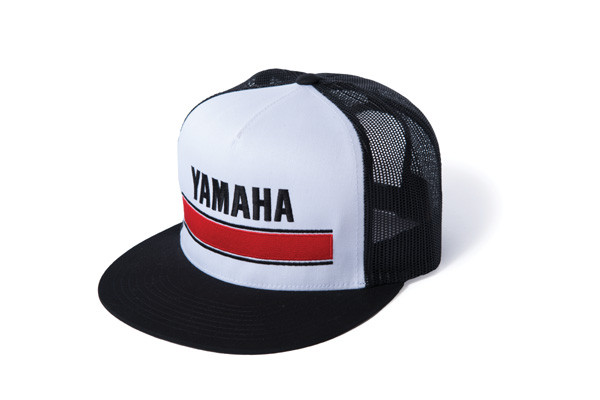Factory Effex - Fx Yamaha Vintage Snapback Hat/ White-black (one Size) - 18-86300