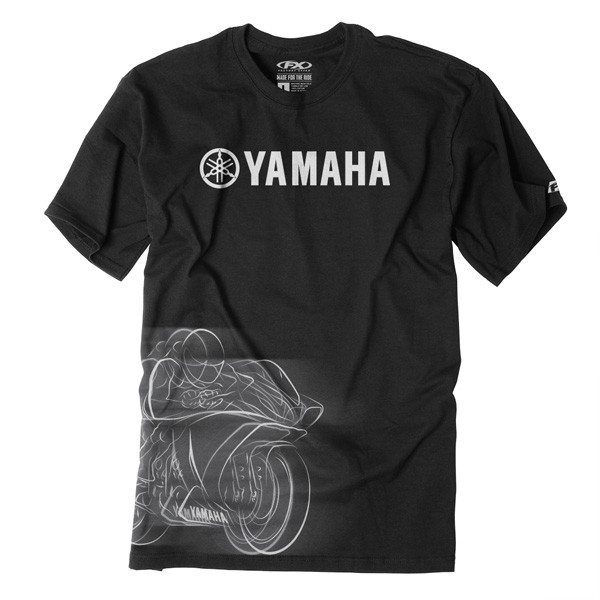 Factory Effex - Factory Effex Yamaha R1 T- Shirt / Black (xl) - 16-88284