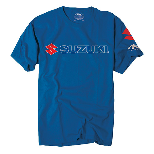 Factory Effex - Factory Effex Suzuki Team T- Shirt / Blue (xl) - 15-88464