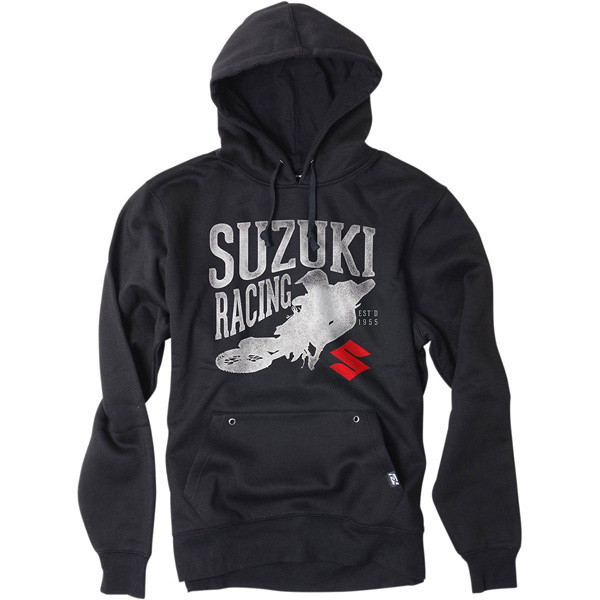 Factory Effex - Factory Effex Suzuki Rider Youth Pullover / Black (l) - 19-83424RC