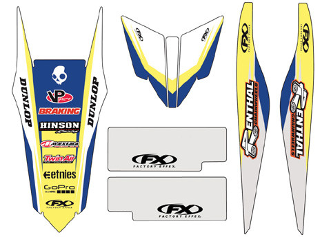 Factory Effex - Fx 2016 Standard Trim Kits (20" X 24" Sheets) - 19-50620