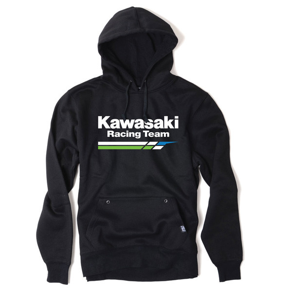 Factory Effex - Kawasaki Racing Men's Pullover Hoodie / Black (xl) - 18-88126