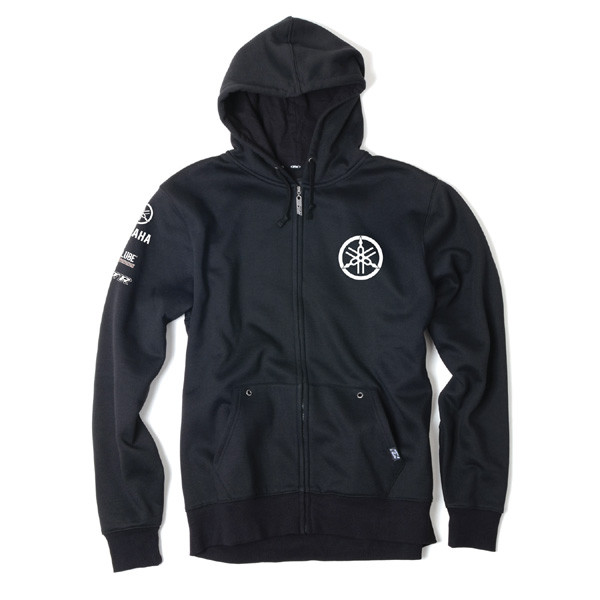 Factory Effex - Factory Effex Yamaha Tuning Fork Zip-up / Black (m) - 16-88252