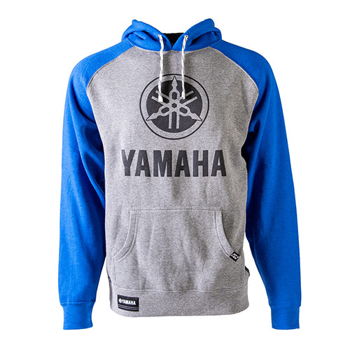 Factory Effex - Yamaha Icon Pullover /gray-royal (m) - 24-88202
