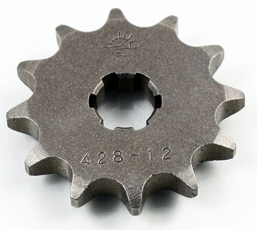Jt Chain And Sprockets - Jt Steel Front Sprocket 12 Tooth Suzuki - JTF428.12