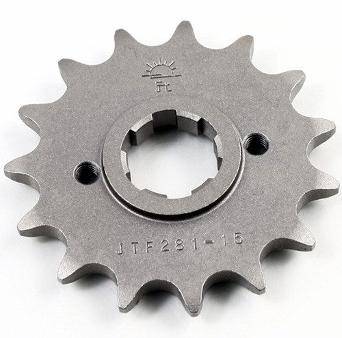 Jt Chain And Sprockets - Jt Front Steel Sprocket 15 Tooth Honda - JTF281.15