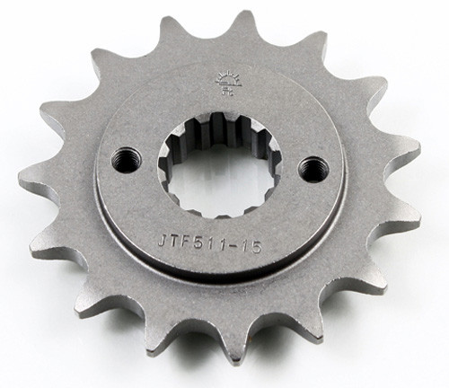 Jt Chain And Sprockets - Jt Steel Front Sprocket 15 Tooth Kawasaki - JTF511.15