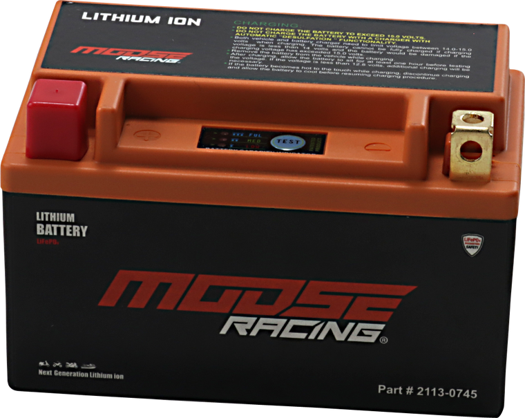 Moose Racing - Li-Ion Battery - HUTX9-FP - Lithium Ion Battery - HUTX9-FP