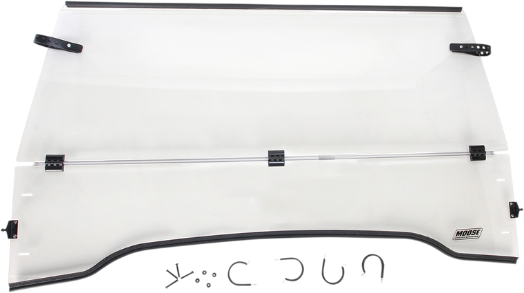 Moose Utility - Full Folding Windshield - Honda - Full Folding Windshield - LEMA100-0007