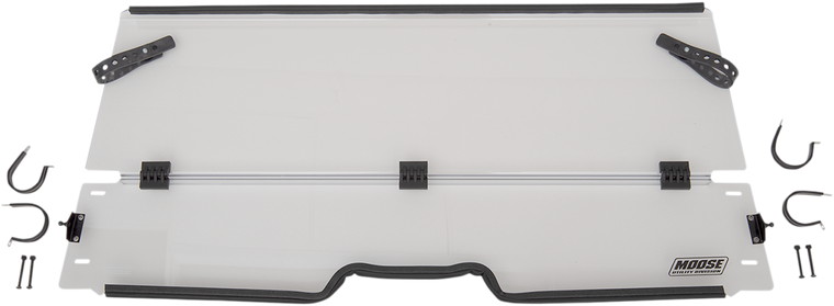 Moose Utility - Full Folding Windshield - Talon - Full Folding Windshield - LEMA100-0047