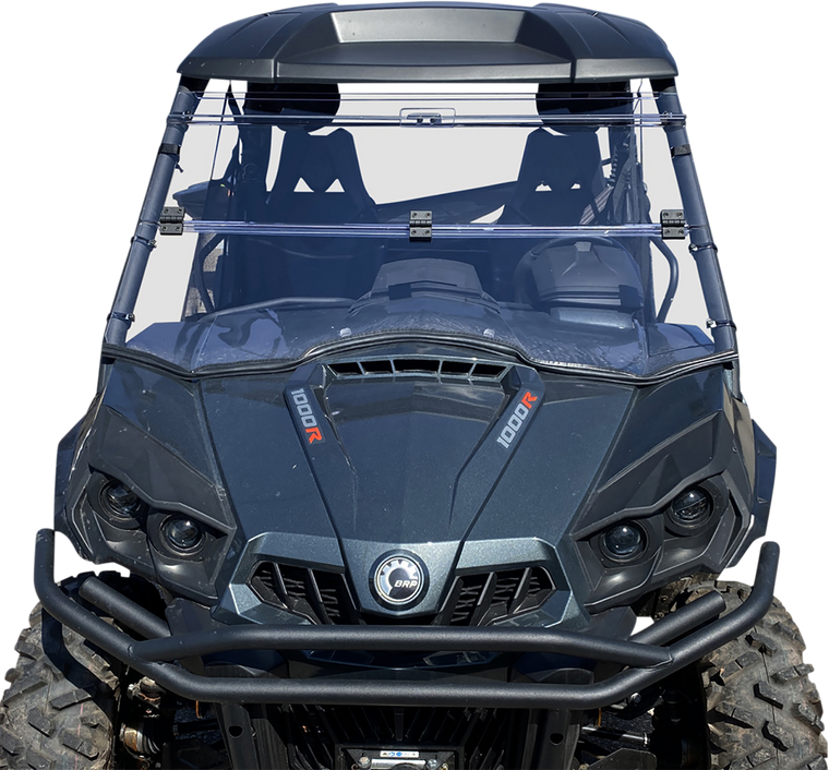 Moose Utility - Full Folding Windshield - Deluxe - Commander - Full Folding Windshield - V000269-12200M