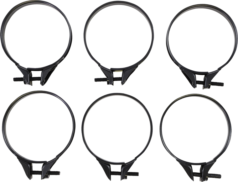 Moose Racing - Carburetor Clamps - 55-58 mm - 6-Pack - OEM Carburetor Clamps - 110-1058 Moose Racing - Carburetor Clamps - 55-58 mm - 6-Pack - OEM Carburetor Clamps - 110-1058