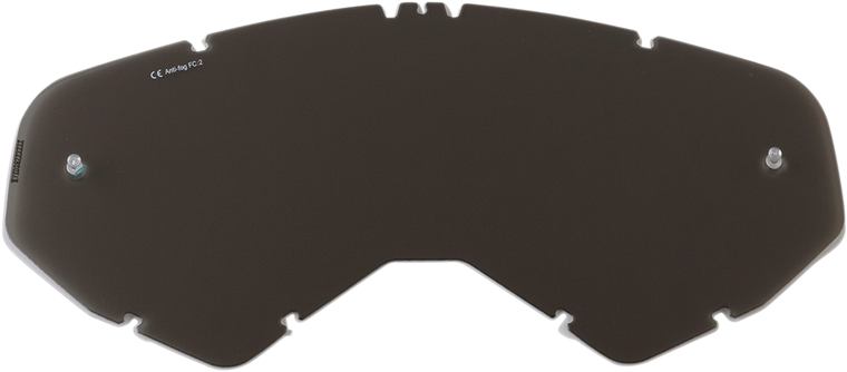 Moose Racing - XCR Lens - Dark Smoke - XCR Replacement Goggle Lenses - 2602-0772