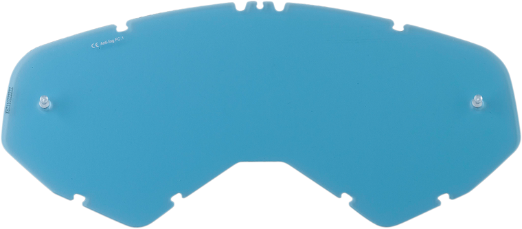 Moose Racing - XCR Lens - Blue - XCR Replacement Goggle Lenses - 2602-0776