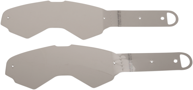 Moose Racing - XCR Goggle Tear-Offs - Laminated - Replica XCR Goggle Tear-Offs - 2602-0828