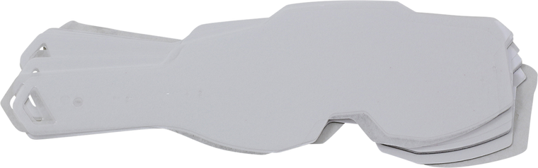 Moose Racing - Tear-Offs - 100% - Armega - 50 Pack - Replica Tear-Offs  100% - 11-50-57