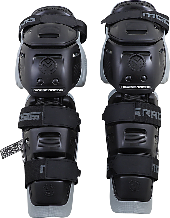 Moose Racing - Synapse HD Knee Guards - Black - Synapse HD Knee Protectors - 2704-0549