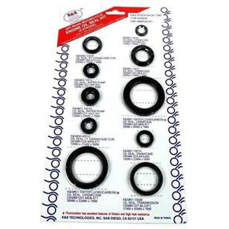 K&s - Off-road M/c Engine Oil Seal Kit, Crf-450r (02-07) 4s - 51-1047