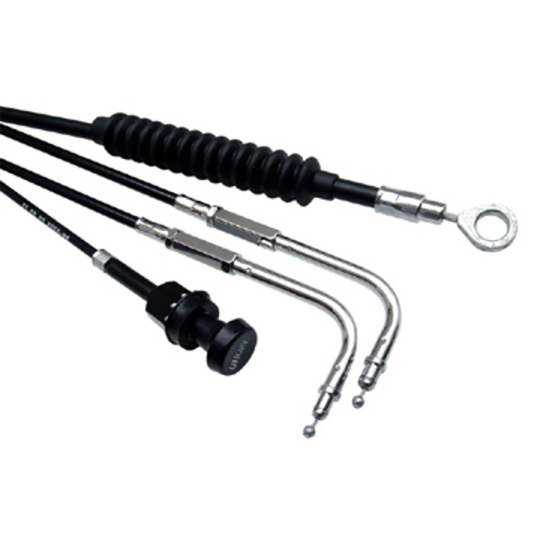 Motion Pro - Cable, Black Vinyl, Clutch Lw - 06-0406